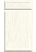 Euroline Paint Flow Matt White kitchen cupboard door