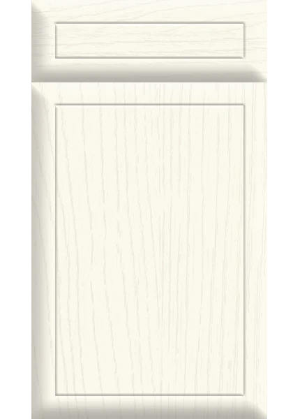 Euroline Paint Flow Matt White kitchen cupboard door