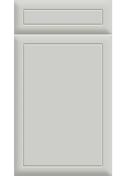 Euroline Satin White kitchen cupboard door