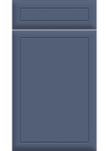 Euroline Supermatt Alby Blue kitchen cupboard door
