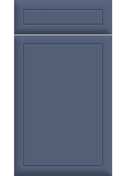 Euroline Supermatt Alby Blue kitchen cupboard door