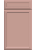 Euroline Supermatt Blush Pink kitchen cupboard door