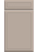 Euroline Supermatt Cashmere kitchen cupboard door