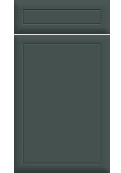 Euroline Supermatt Kombu Green kitchen cupboard door