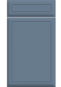 Euroline Supermatt Misty Blue kitchen cupboard door