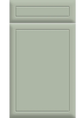 Euroline Supermatt Sage Green kitchen cupboard door