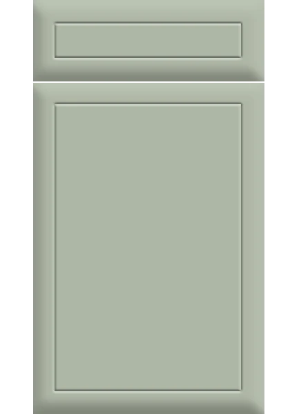 Euroline Supermatt Sage Green kitchen cupboard door