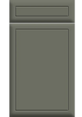 Euroline Supermatt Smoke Green kitchen cupboard door