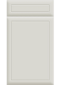 Euroline Supermatt White Grey kitchen cupboard door