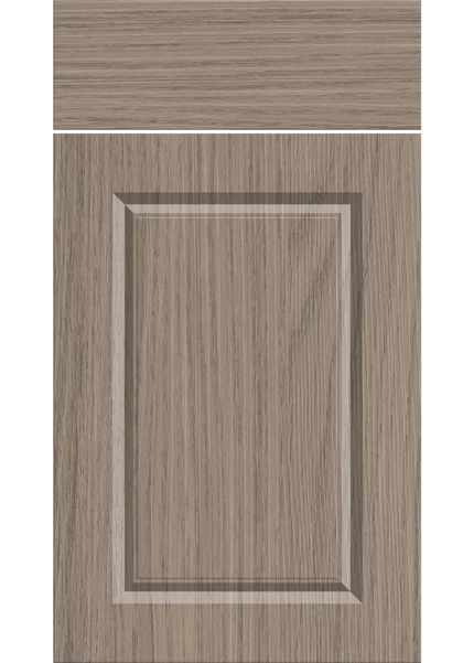 Harlem Grey Vicenza Oak kitchen cupboard door