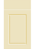 Harlem High Gloss Cream kitchen cupboard door