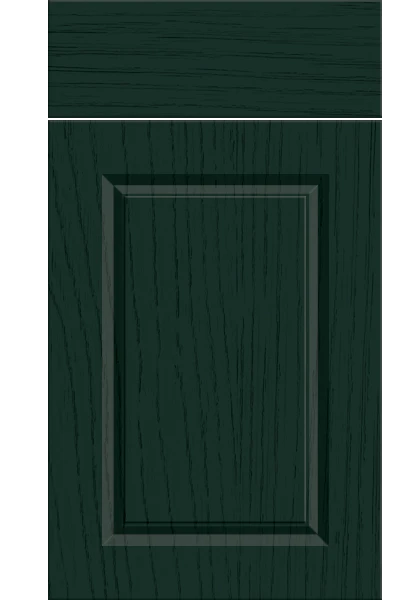 Harlem Paint Flow Matt Fir Green kitchen cupboard door