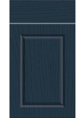 Harlem Paint Flow Matt Indigo Blue kitchen cupboard door