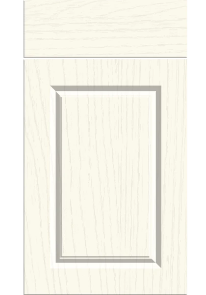 Harlem Paint Flow Matt White kitchen cupboard door