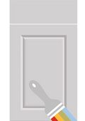 Harlem Paint Ready kitchen cupboard door