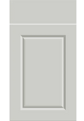 Harlem Satin White kitchen cupboard door