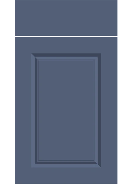 Harlem Supermatt Alby Blue kitchen cupboard door