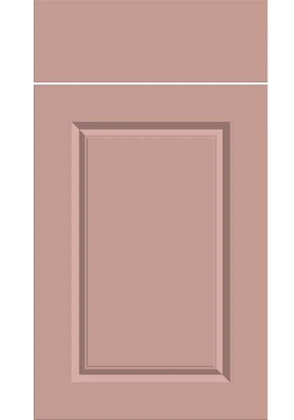 Harlem Supermatt Blush Pink kitchen cupboard door