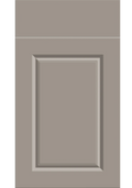 Harlem Panel kitchen door and drawer front in Supermatt Clay Grey