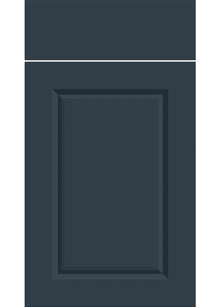 Harlem Supermatt Indigo Blue kitchen cupboard door