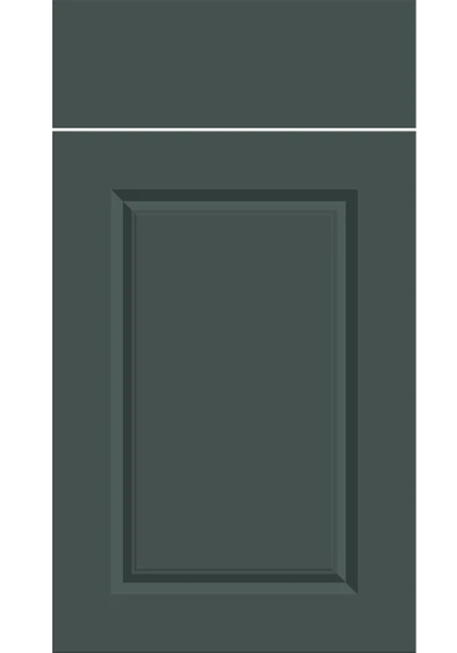 Harlem Supermatt Kombu Green kitchen cupboard door