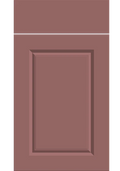 Harlem Supermatt Rusty Red kitchen cupboard door
