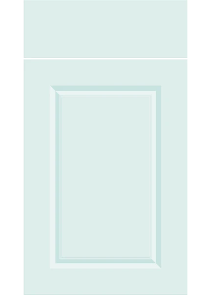 Harlem Supermatt Scandinavian Blue kitchen cupboard door