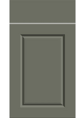 Harlem Supermatt Smoke Green kitchen cupboard door