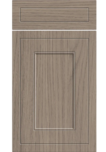 Helmsley Grey Vicenza Oak kitchen cupboard door