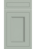 Helmsley Panel kitchen door and drawer front in Matt Pistachio