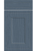 Helmsley Paint Flow Matt Colonial Blue kitchen cupboard door