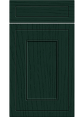Helmsley Paint Flow Matt Fir Green kitchen cupboard door