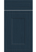 Helmsley Paint Flow Matt Indigo Blue kitchen cupboard door