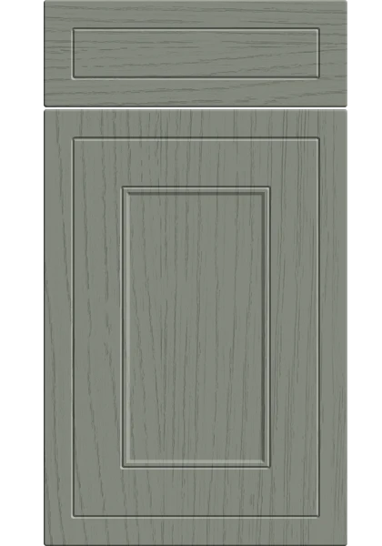 Helmsley Paint Flow Matt Sage Green kitchen cupboard door