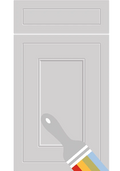 Helmsley Paint Ready kitchen cupboard door