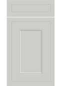 Helmsley Satin White kitchen cupboard door