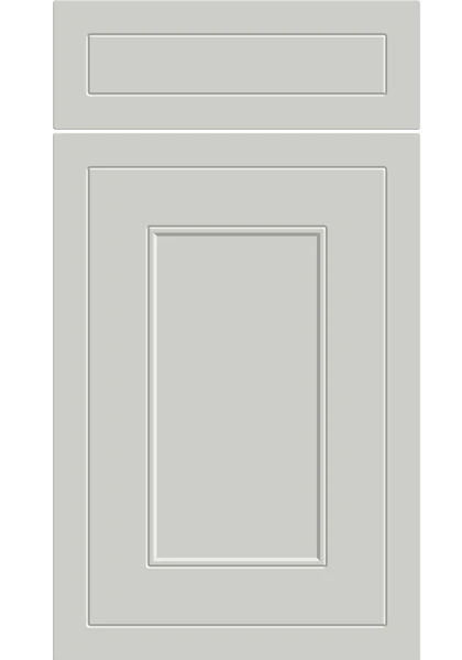 Helmsley Satin White kitchen cupboard door