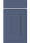 Helmsley Supermatt Alby Blue kitchen cupboard door