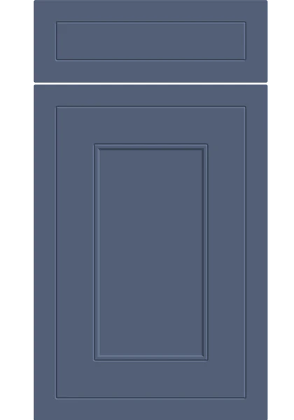 Helmsley Supermatt Alby Blue kitchen cupboard door