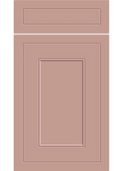 Helmsley Supermatt Blush Pink kitchen cupboard door