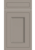 Helmsley Panel kitchen door and drawer front in Supermatt Clay Grey