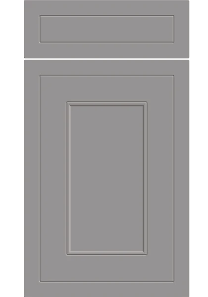 Helmsley Supermatt Dust Grey kitchen cupboard door