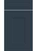 Helmsley Supermatt Indigo Blue kitchen cupboard door
