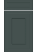 Helmsley Supermatt Kombu Green kitchen cupboard door