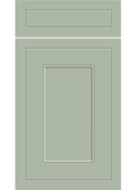 Helmsley Supermatt Sage Green kitchen cupboard door