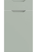 Integra Handleless kitchen door and drawer front in Matt Pistachio