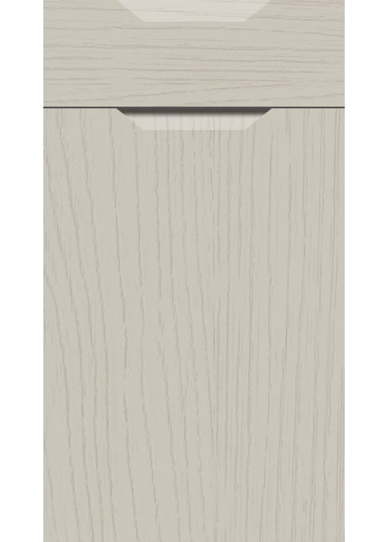 Integra Paint Flow Matt Cashmere kitchen cupboard door