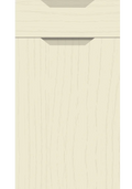 Integra Paint Flow Matt Cream kitchen cupboard door