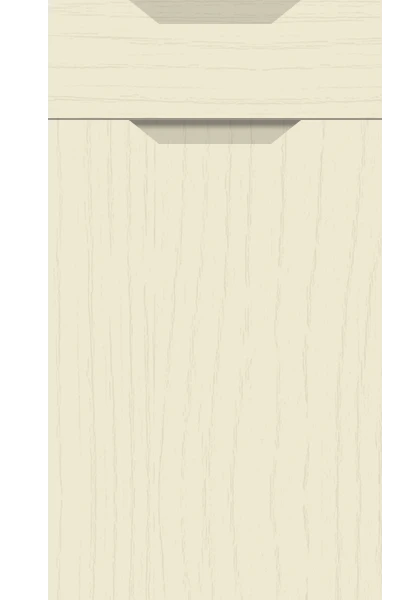 Integra Paint Flow Matt Cream kitchen cupboard door
