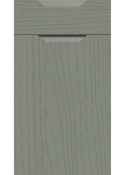 Integra Paint Flow Matt Sage Green kitchen cupboard door